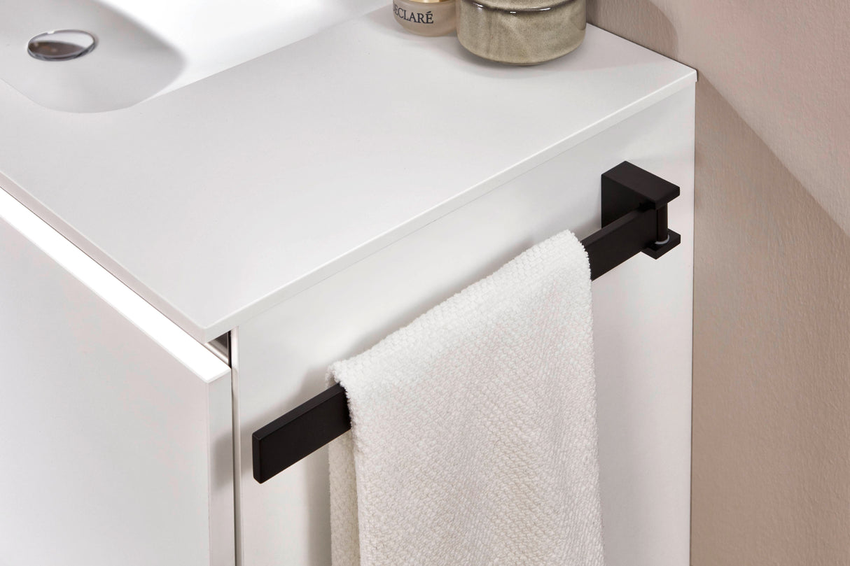 Towel holder two arms (chrome or black)