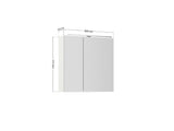 Spiegelschrank "Max" 80 cm