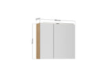 Spiegelschrank "Max" 80 cm