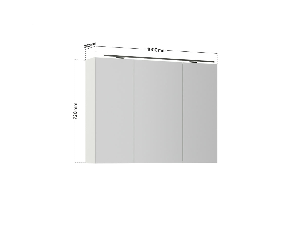 Spiegelschrank "Max" 100 cm