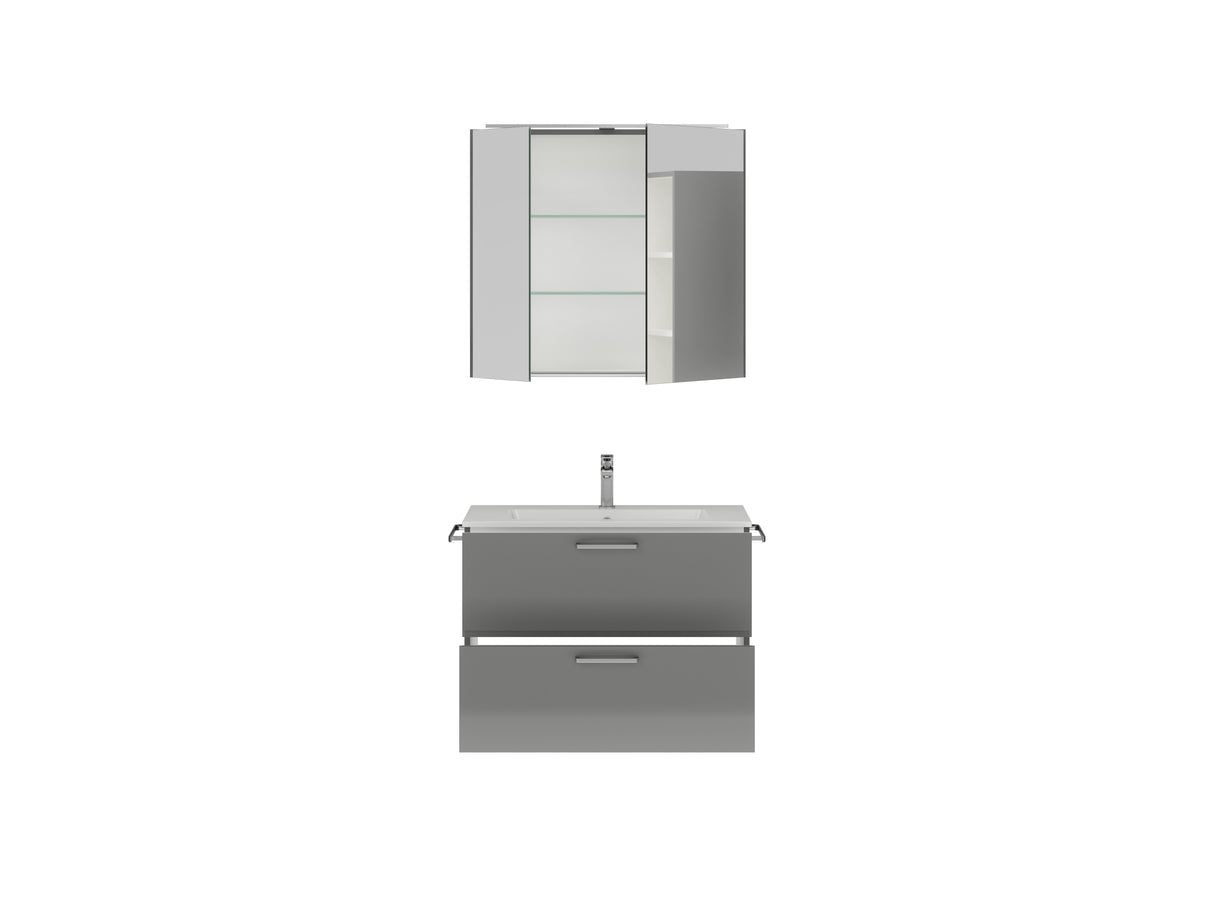 "Madrid" Waschtisch Set 80 cm