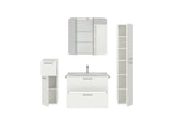 "Madrid" Badmöbel Set mit Spiegelschrank 80 cm