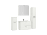 "Madrid" Badmöbel Set mit Spiegelschrank 80 cm