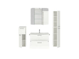 "Madrid" Badmöbel Set mit Spiegelschrank 80 cm