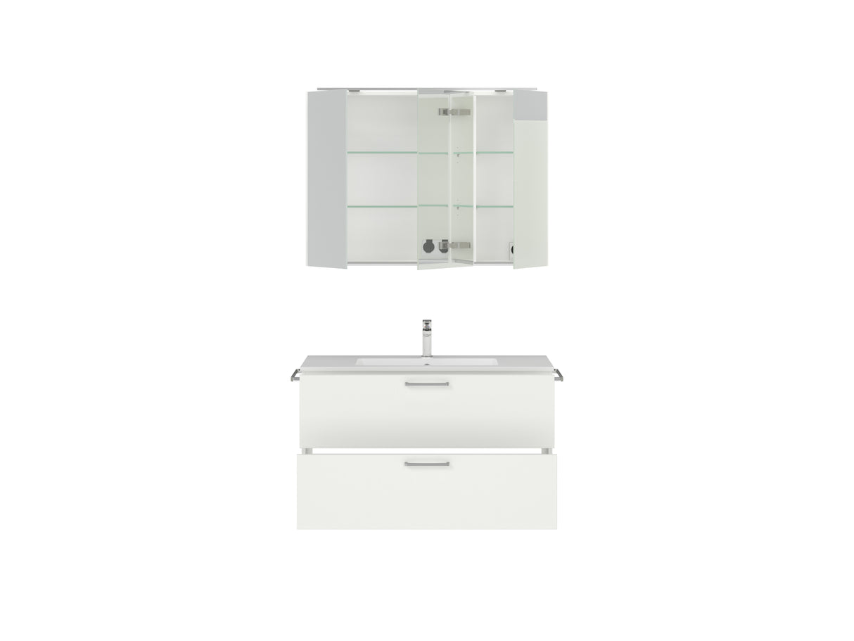"Madrid" Waschtisch Set 100 cm