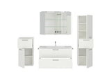 "Madrid" Badmöbel Set mit Spiegelschrank 100 cm