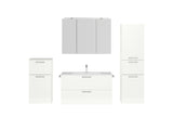 "Madrid" Badmöbel Set mit Spiegelschrank 100 cm