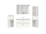 "Madrid" Badmöbel Set mit Spiegelschrank 100 cm