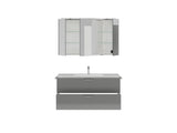 "Madrid" Badmöbel Set mit Spiegelschrank 120 cm