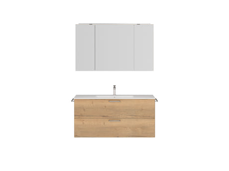 "Madrid" Badmöbel Set mit Spiegelschrank 120 cm