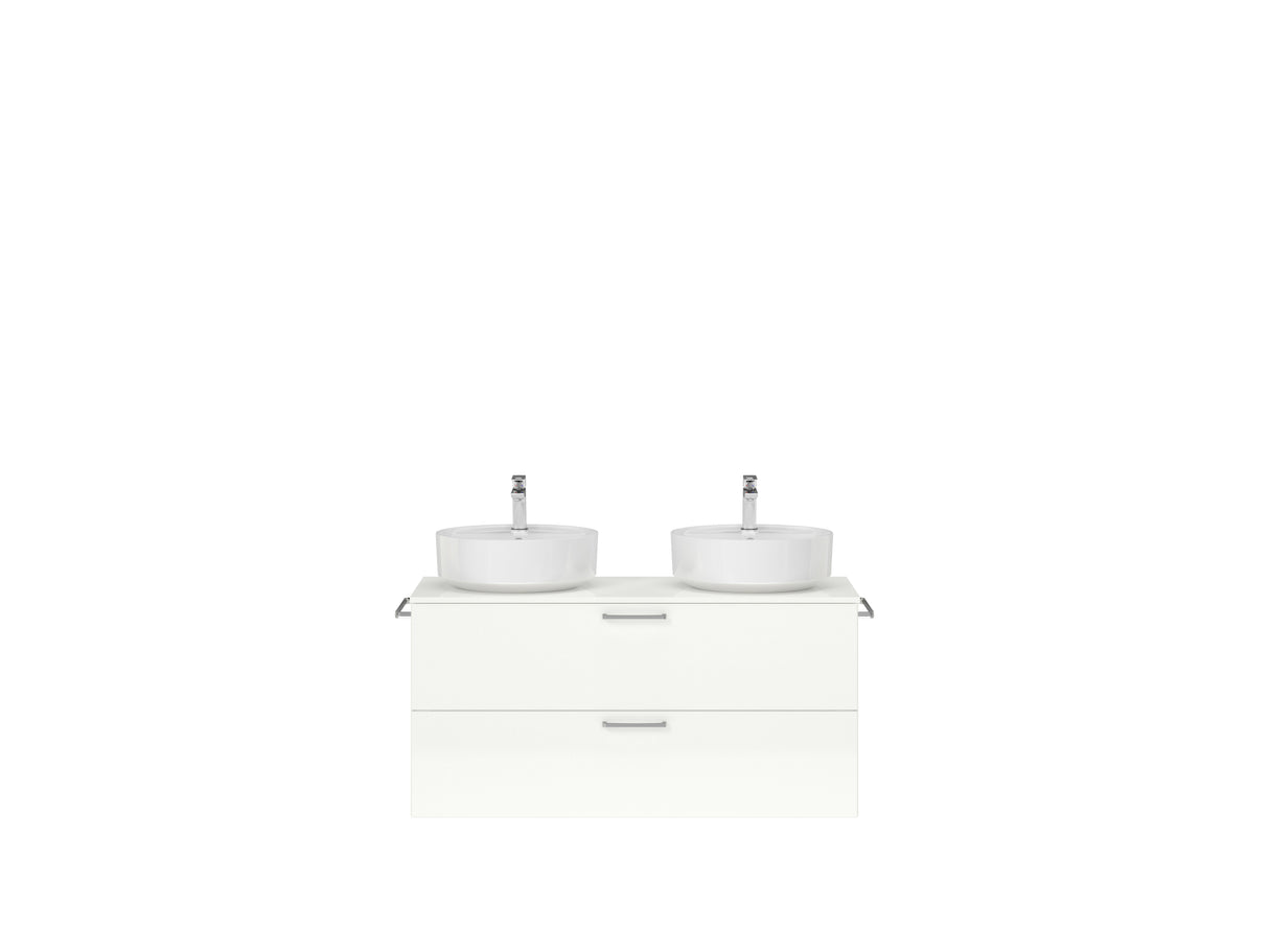 "Ronda" Doppel Waschtisch Set 120 cm