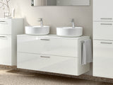 "Ronda" Doppel Waschtisch Set 120 cm