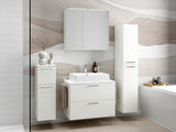 "Paris" Badmöbel Set mit Spiegelschrank 80 cm