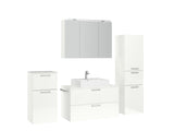 "Paris" Badmöbel Set mit Spiegelschrank 100 cm