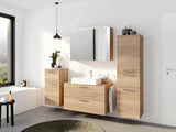 "Paris" Badmöbel Set mit Spiegelschrank 100 cm