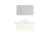 "Paris" Badmöbel Set mit Spiegelschrank 120 cm