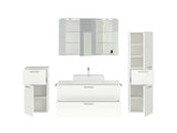 "Paris" Badmöbel Set mit Spiegelschrank 120 cm