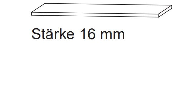 Ablageplatte 40cm breit für Mittelschränke, Hochschränke - puris Bad