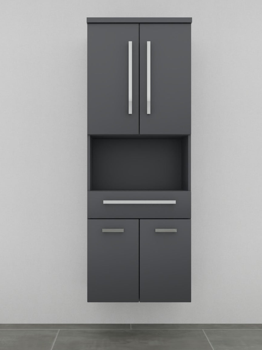 Hochschrank 60cm breit - puris Bad - HNA026001