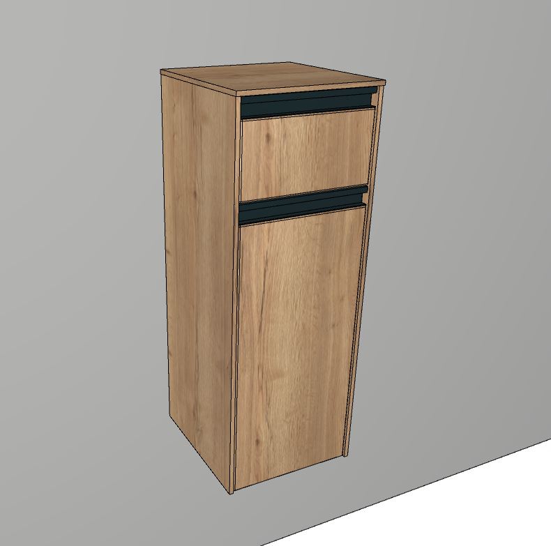 Highboard 42cm breit - New Xpression