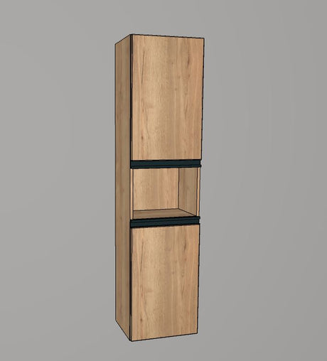 Double vasque en céramique « Q!flat » et meuble bas WT « c!puro » 152 cm de large