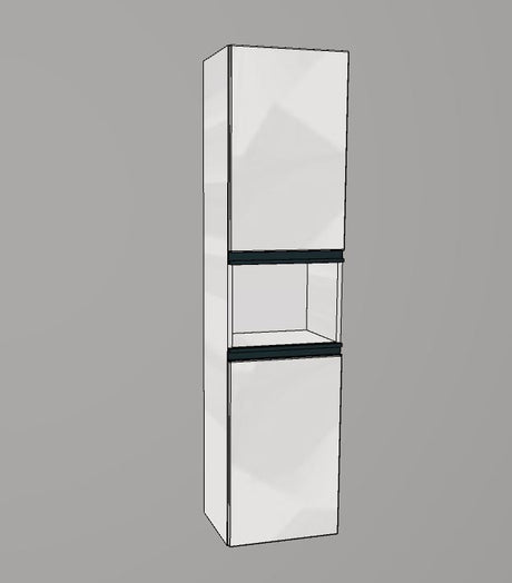 Double vasque en céramique « Q!flat » et meuble bas WT « c!puro » 152 cm de large