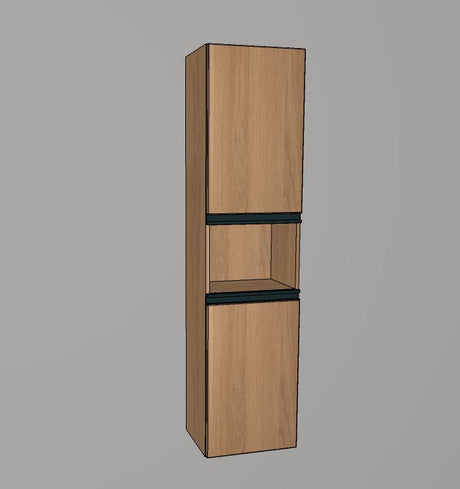 Double vasque en céramique « Q!flat » et meuble bas WT « c!puro » 152 cm de large