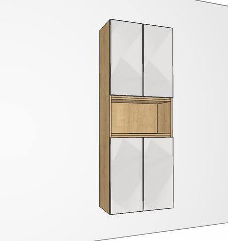 Hochschrank 60 cm breit HNA0260TG