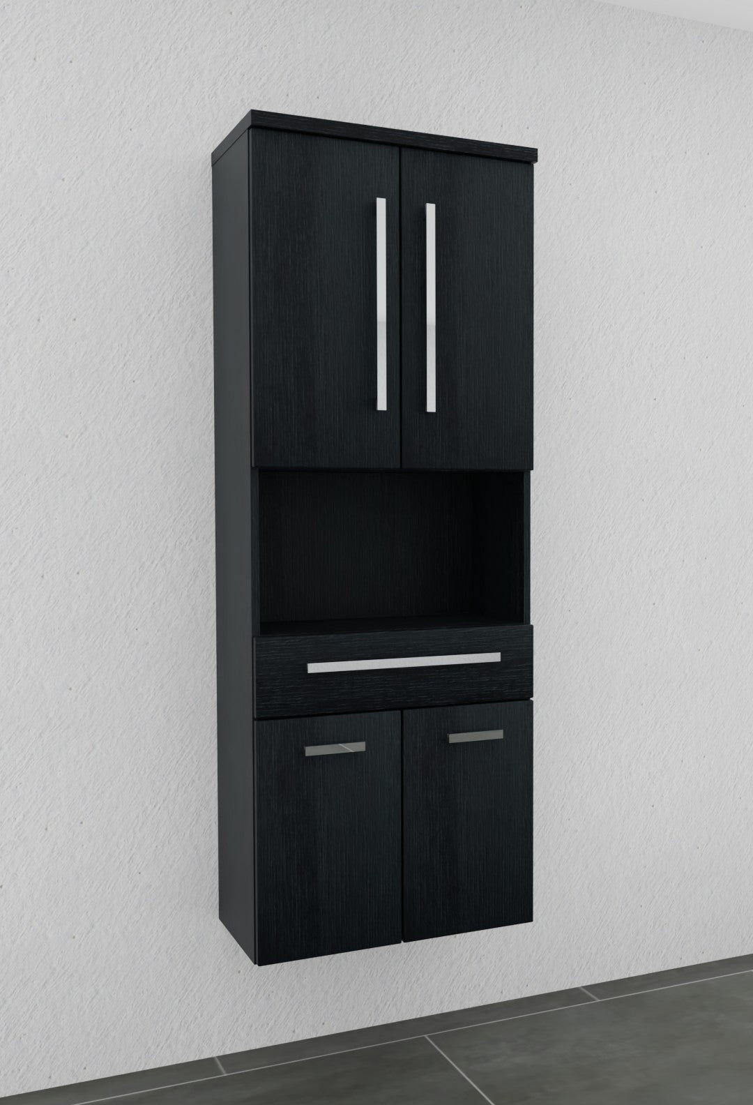 Hochschrank 60cm breit - puris Bad - HNA026001
