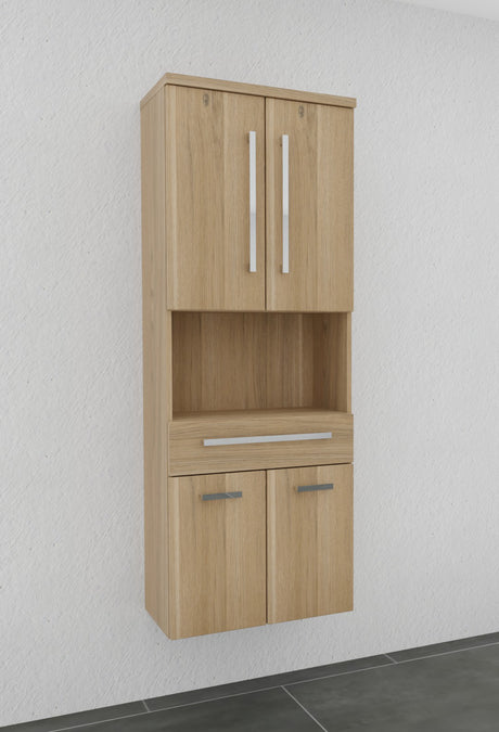 Hochschrank 60cm breit - puris Bad - HNA026001
