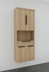 Hochschrank 60cm breit - puris Bad - HNA026001