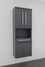 Hochschrank 60cm breit - puris Bad - HNA026001
