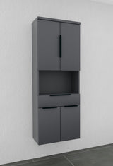 Hochschrank 60cm breit - puris Bad - HNA026001