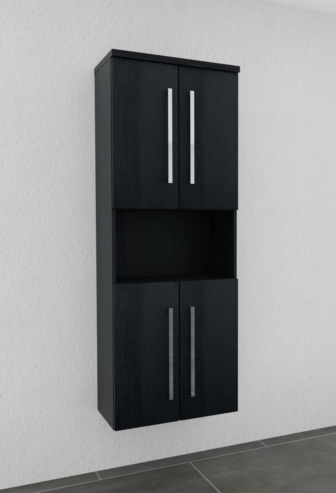 Hochschrank 60cm breit - puris Bad - HNA026002