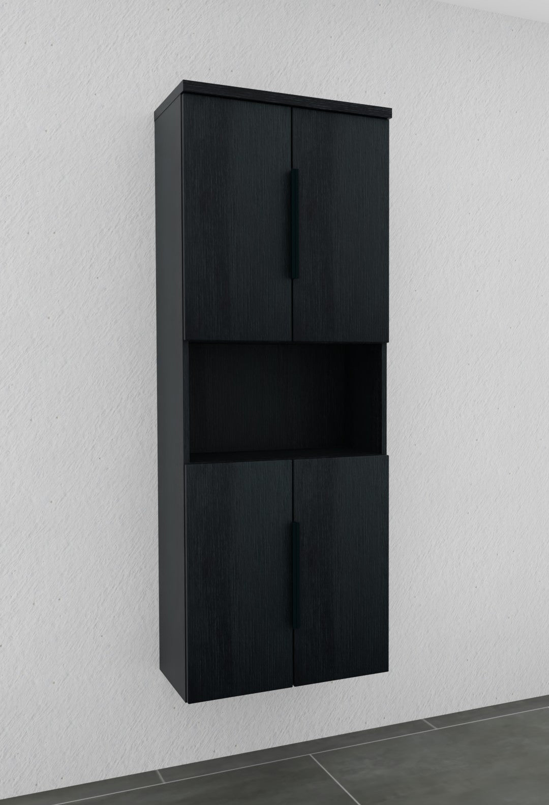 Hochschrank 60cm breit - puris Bad - HNA026002