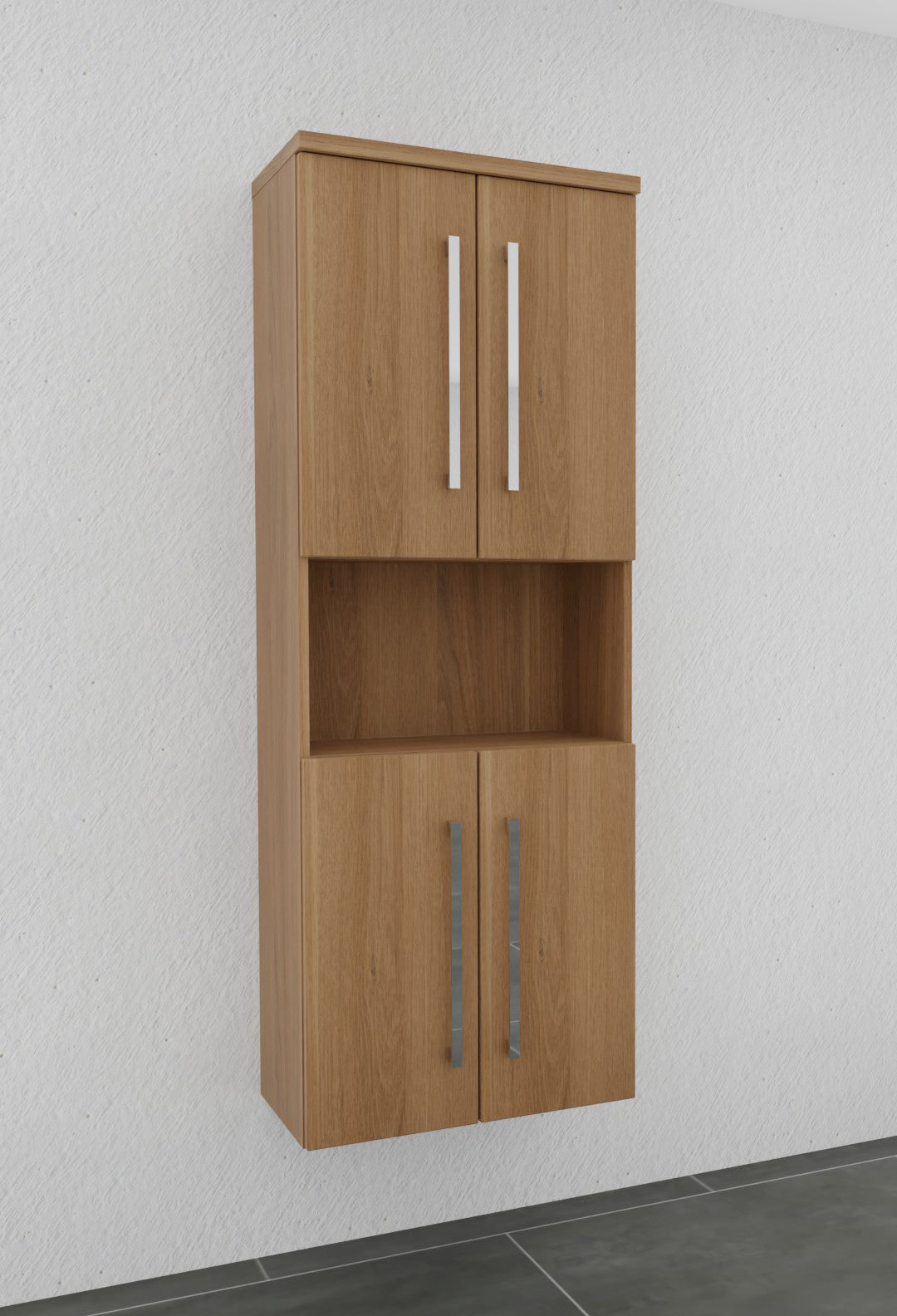 Hochschrank 60cm breit - puris Bad - HNA026002