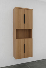 Hochschrank 60cm breit - puris Bad - HNA026002