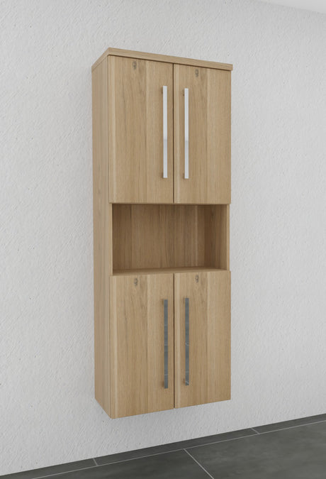 Hochschrank 60cm breit - puris Bad - HNA026002