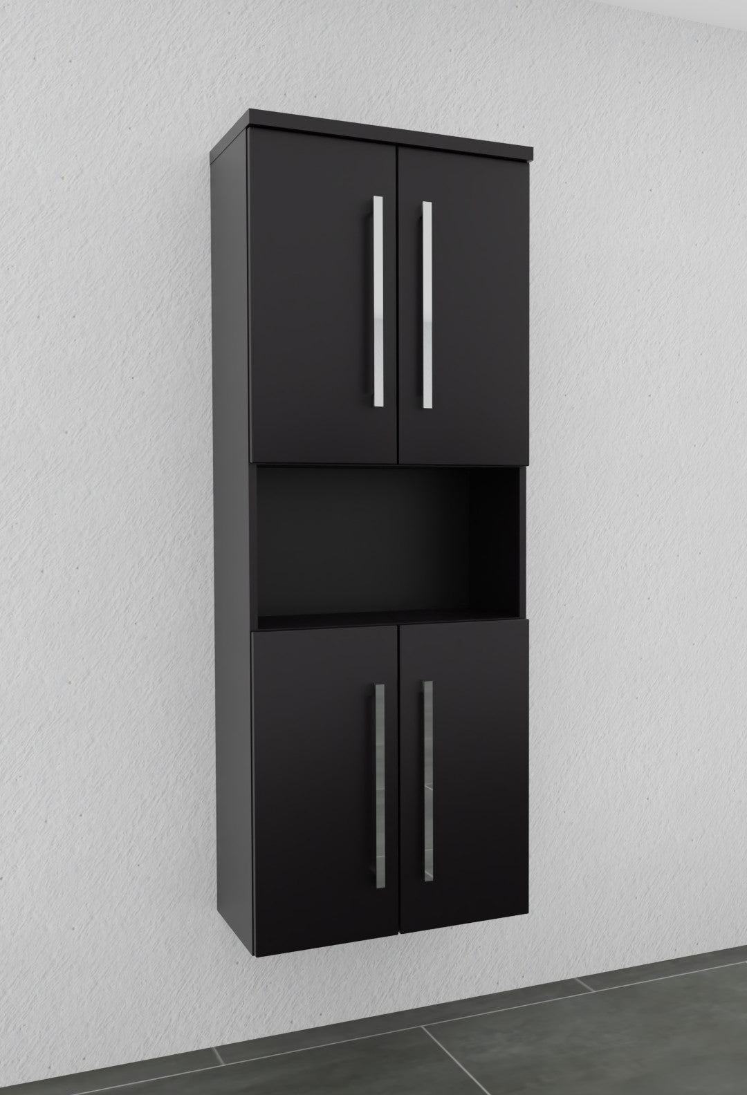 Hochschrank 60cm breit - puris Bad - HNA026002