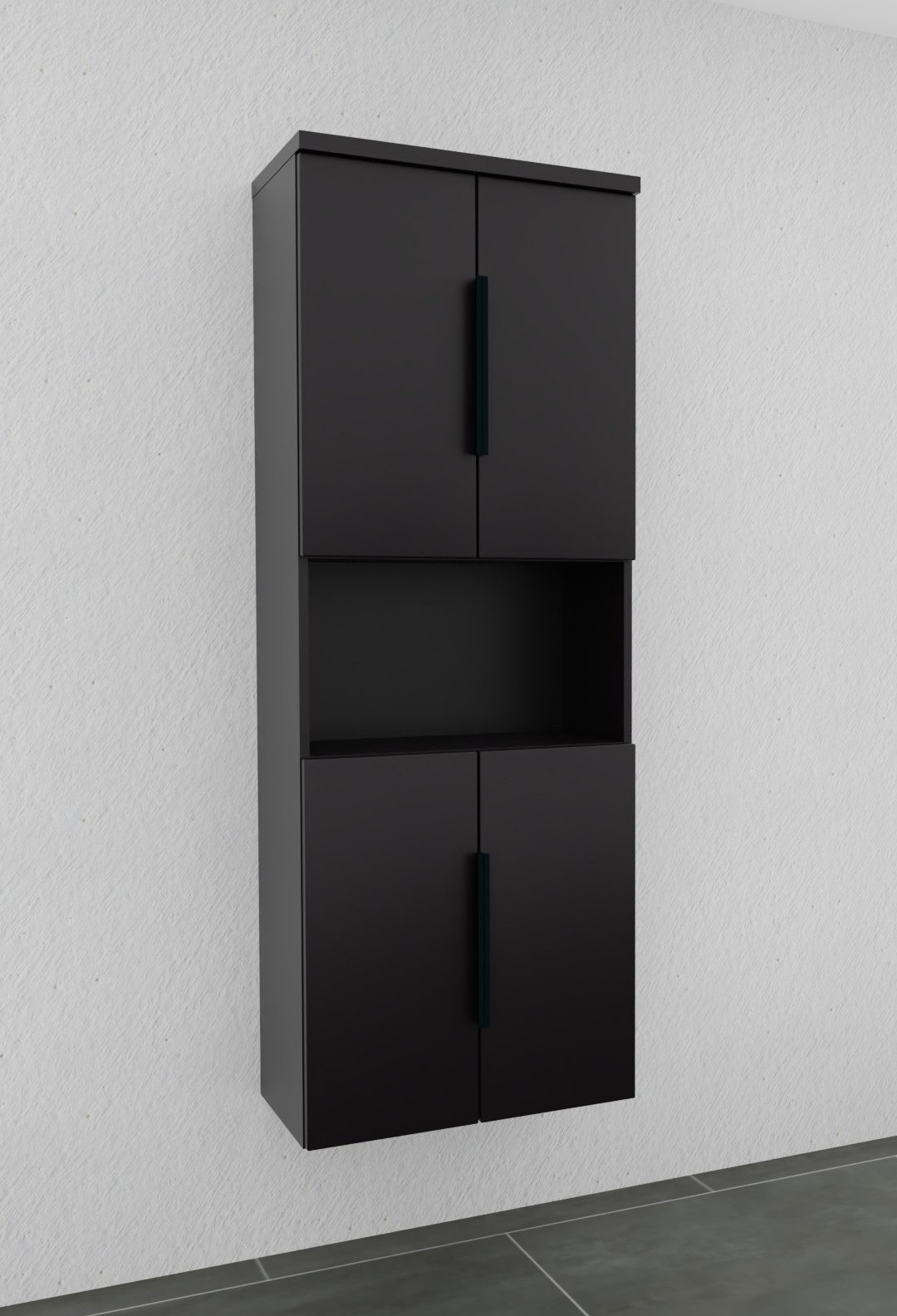 Hochschrank 60cm breit - puris Bad - HNA026002