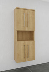 Hochschrank 60cm breit - puris Bad - HNA026002