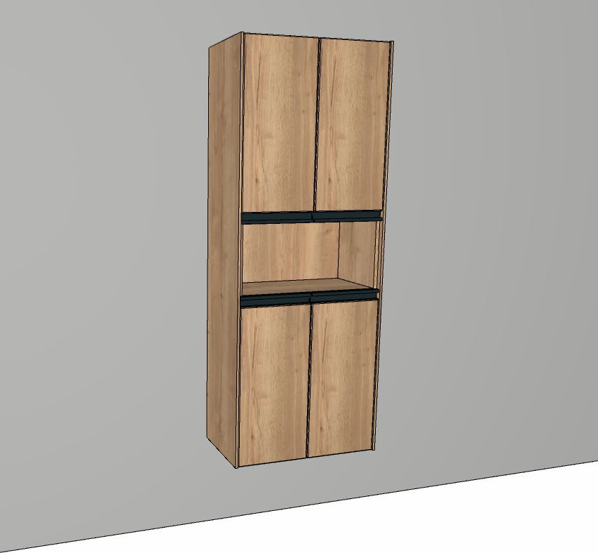 Hochschrank 62cm breit - New Xpression