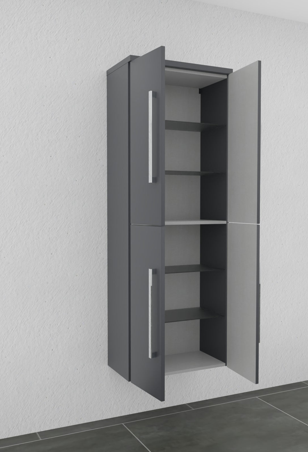 Hochschrank 60cm breit - puris Bad - HNA0360