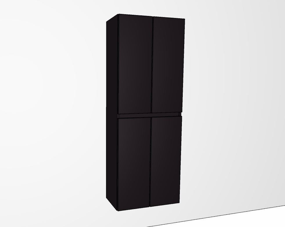 Hochschrank 60 cm breit mit Wäscheauszug HNA0362TW