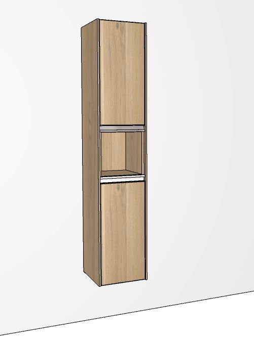 Hochschrank 32cm breit - New Xpression