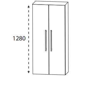 Mittelschrank 60cm breit - puris Bad - MNA81607