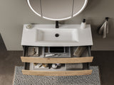 "Vora" set washbasin &amp; base cabinet evermite 120 cm